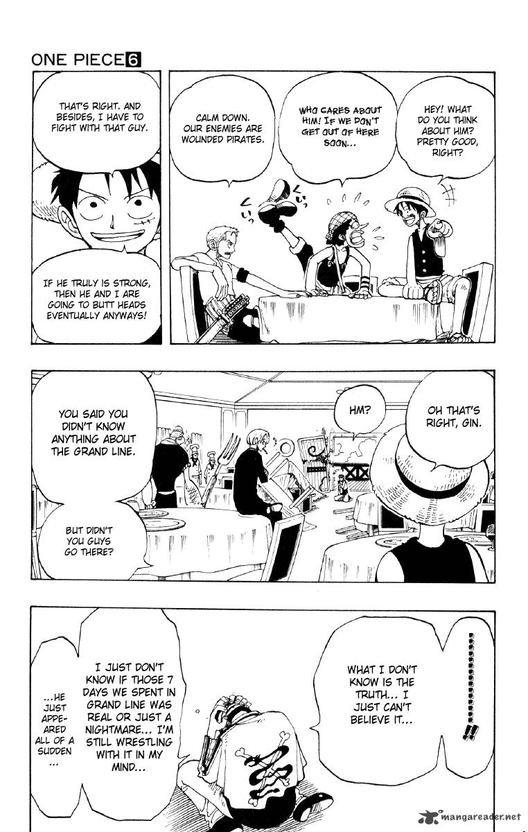 One Piece Manga Chapter 48 page 17 - Leave That Path Alone