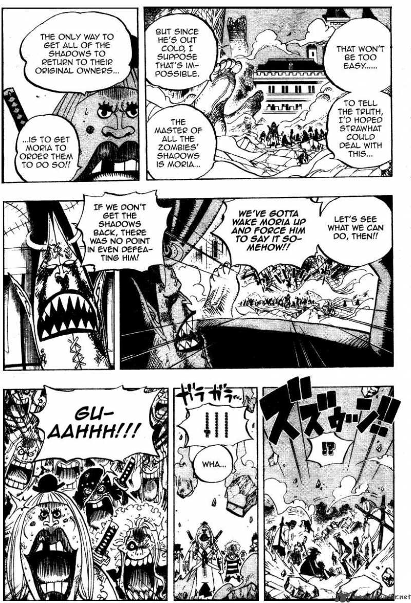 One Piece Manga Chapter 480 page 3 - Interception