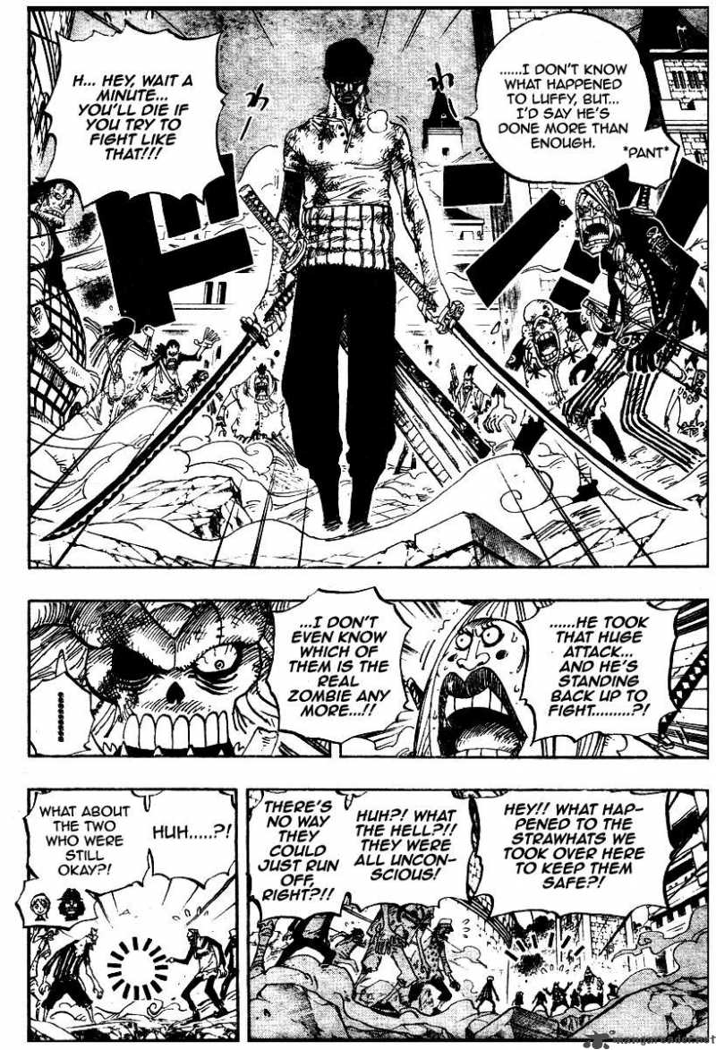 One Piece Manga Chapter 480 page 5 - Interception