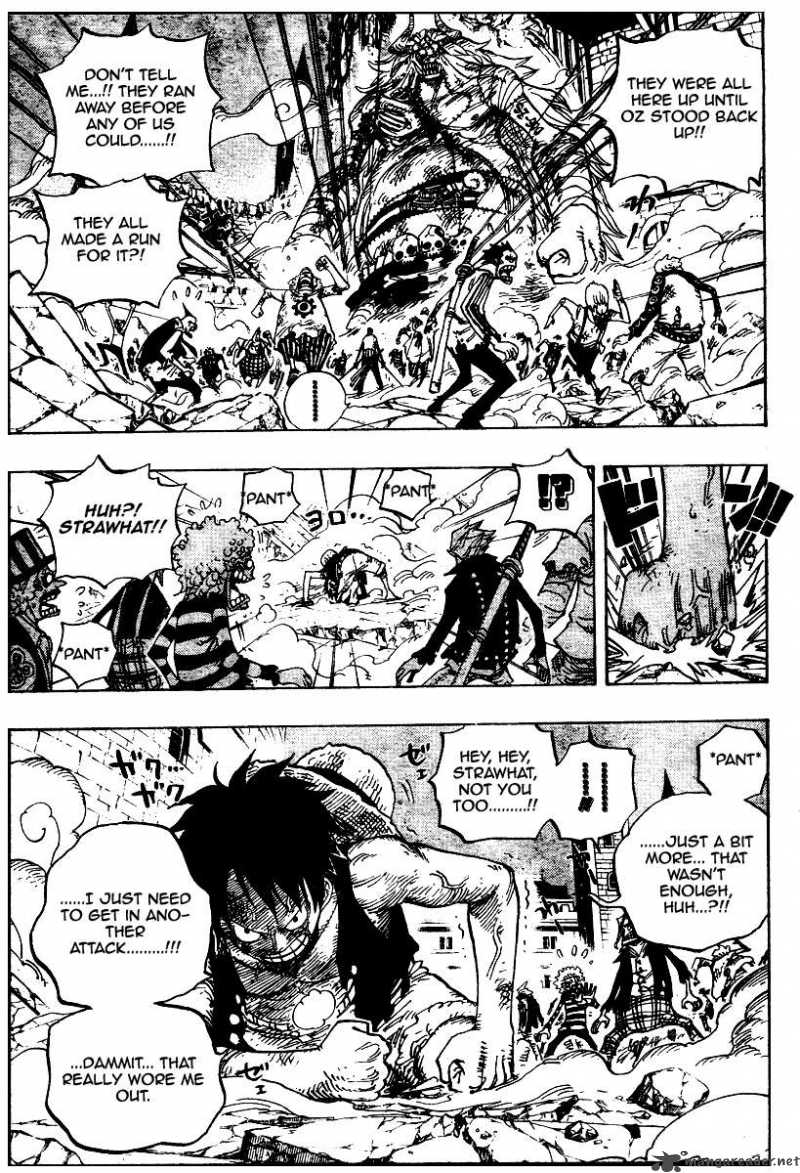 One Piece Manga Chapter 480 page 6 - Interception