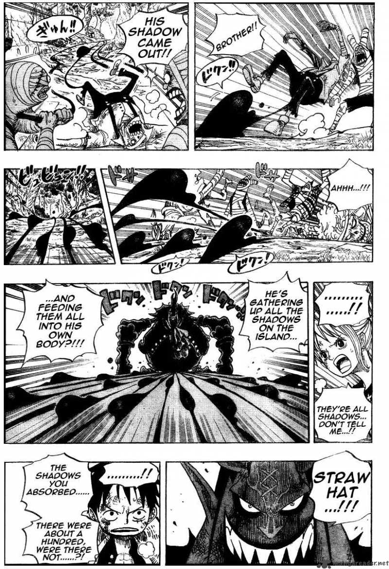 One Piece Manga Chapter 481 page 11 - Shadow's Asgard