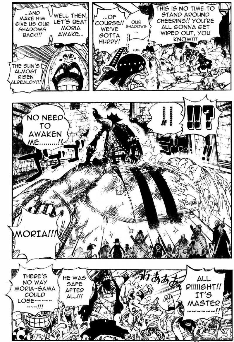 One Piece Manga Chapter 481 page 6 - Shadow's Asgard