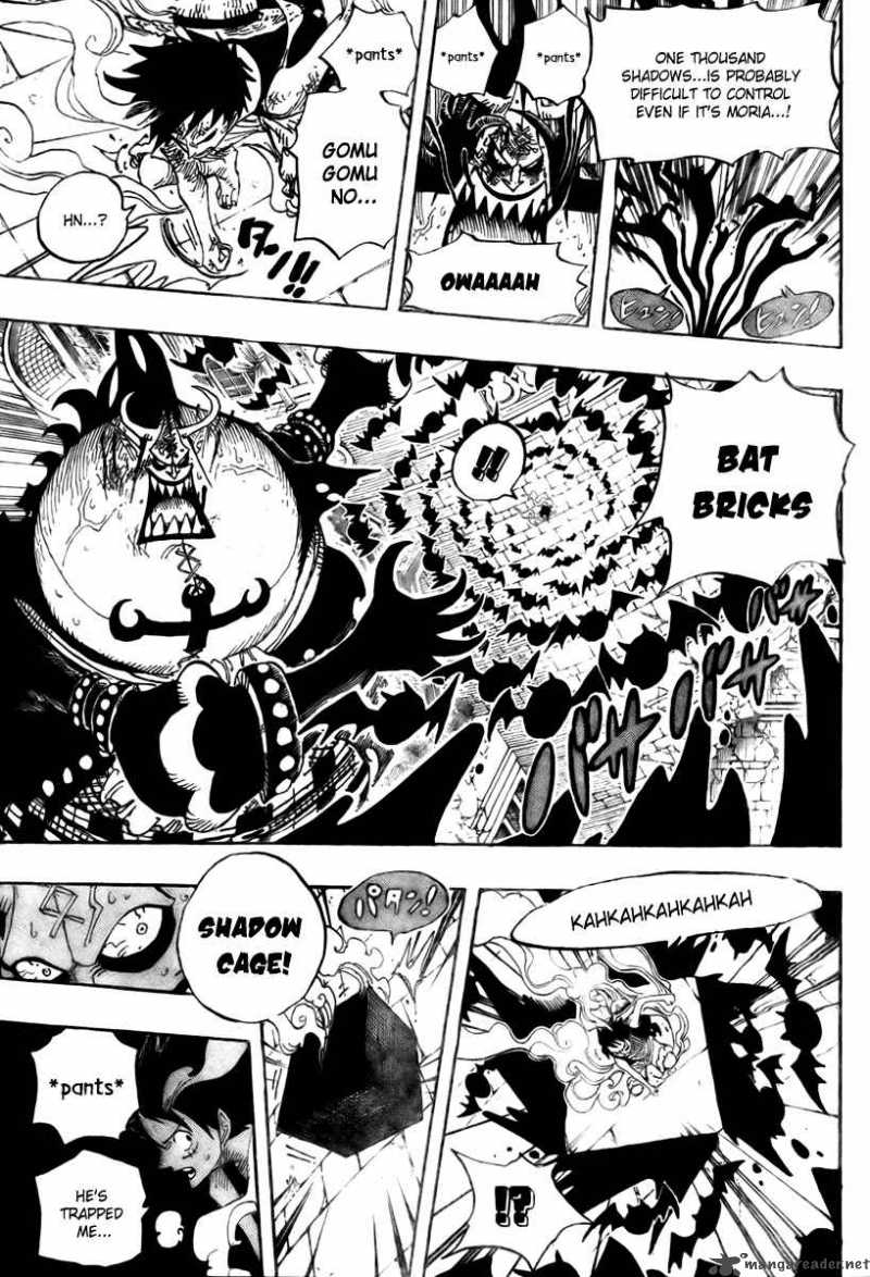 One Piece Manga Chapter 482 page 8 - Morning Is Coming