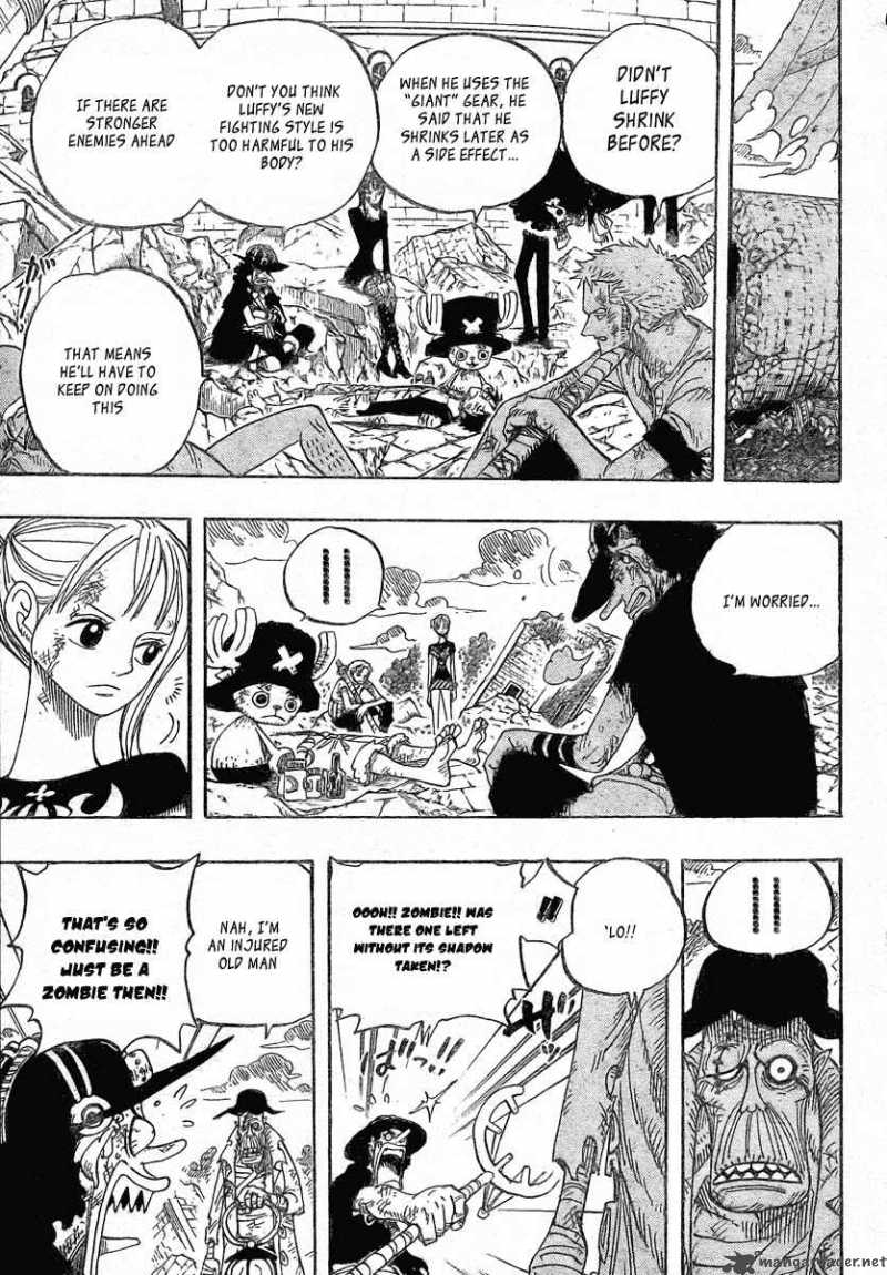 One Piece Manga Chapter 483 page 10 - The End of The Dream