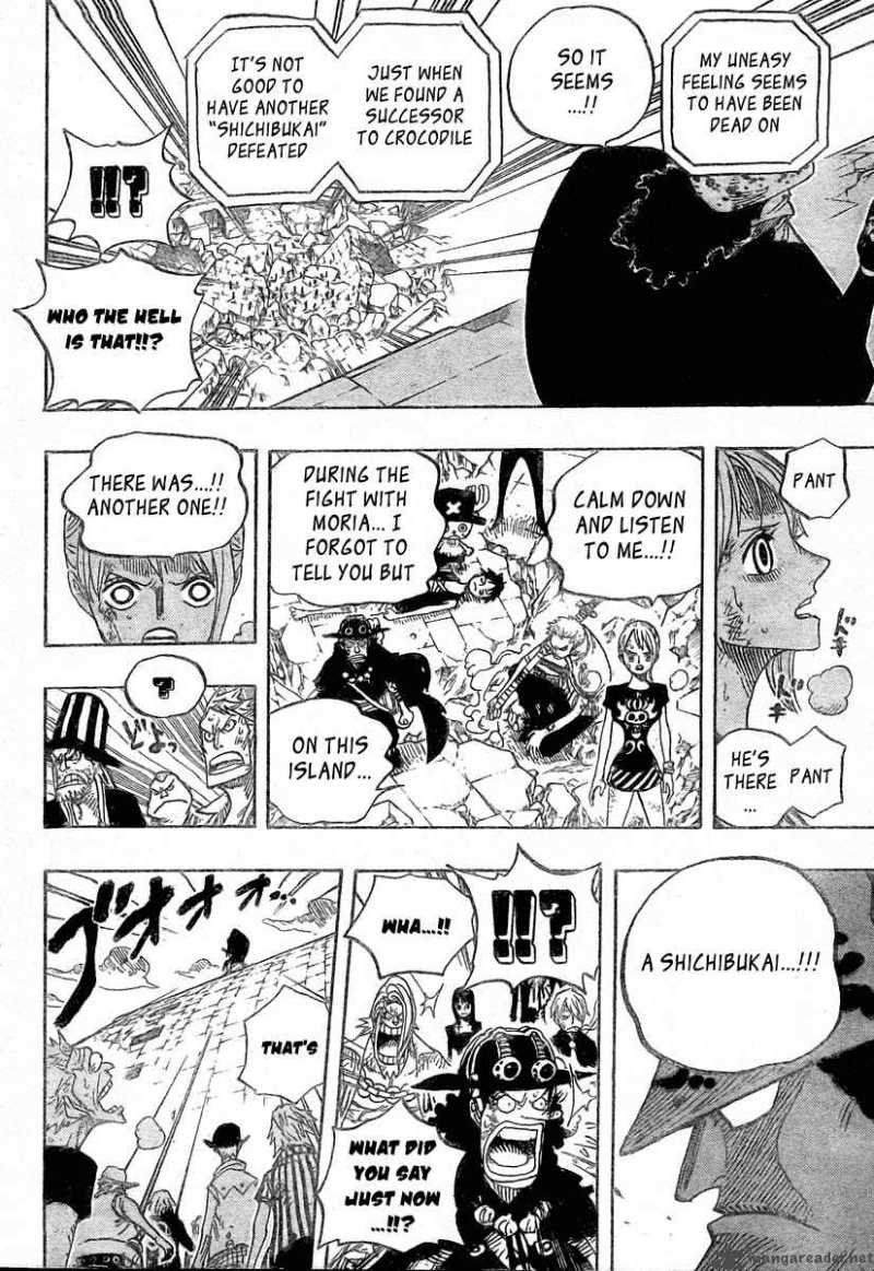 One Piece Manga Chapter 483 page 13 - The End of The Dream