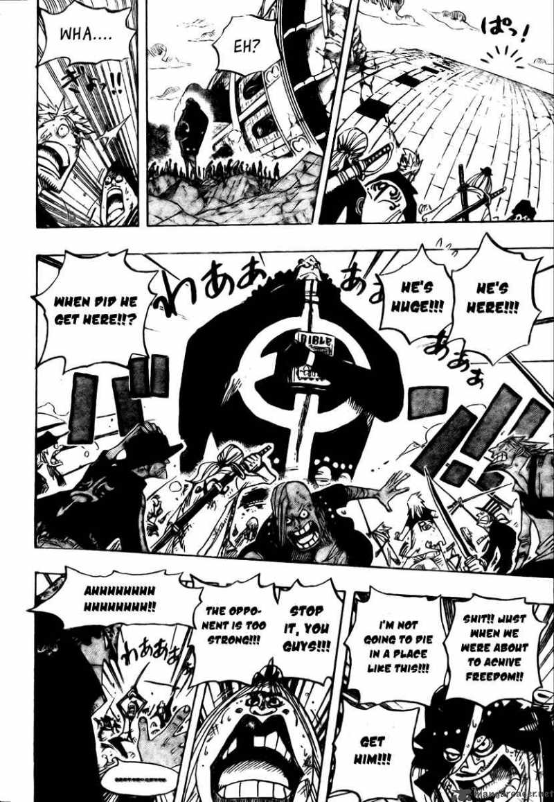 One Piece Manga Chapter 483 page 17 - The End of The Dream