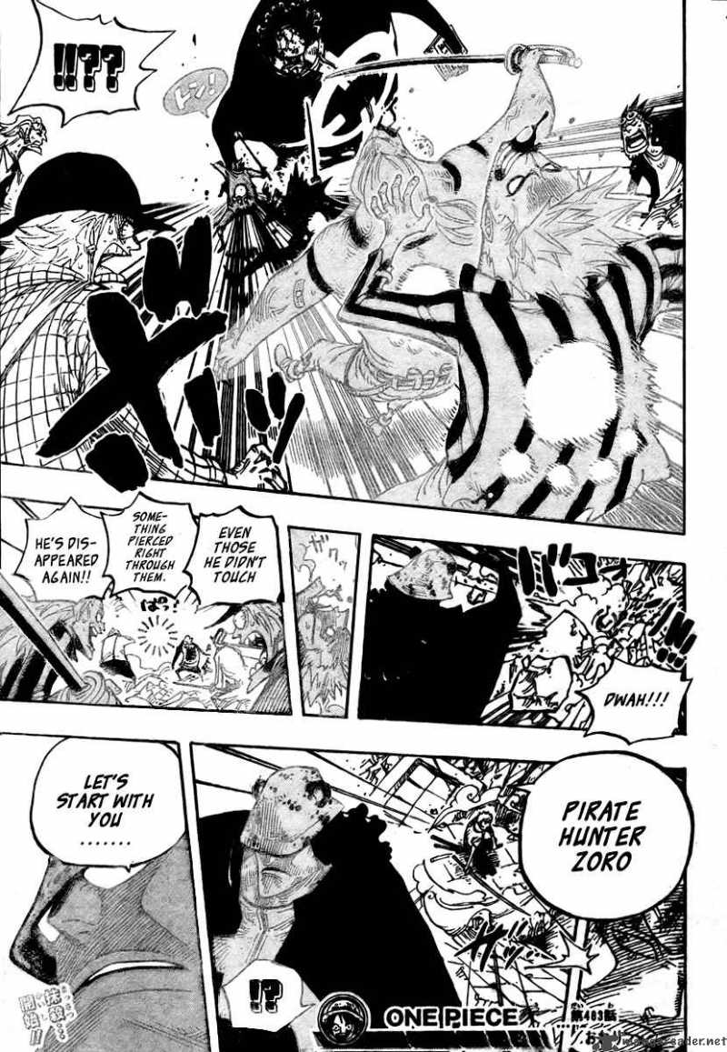 One Piece Manga Chapter 483 page 18 - The End of The Dream