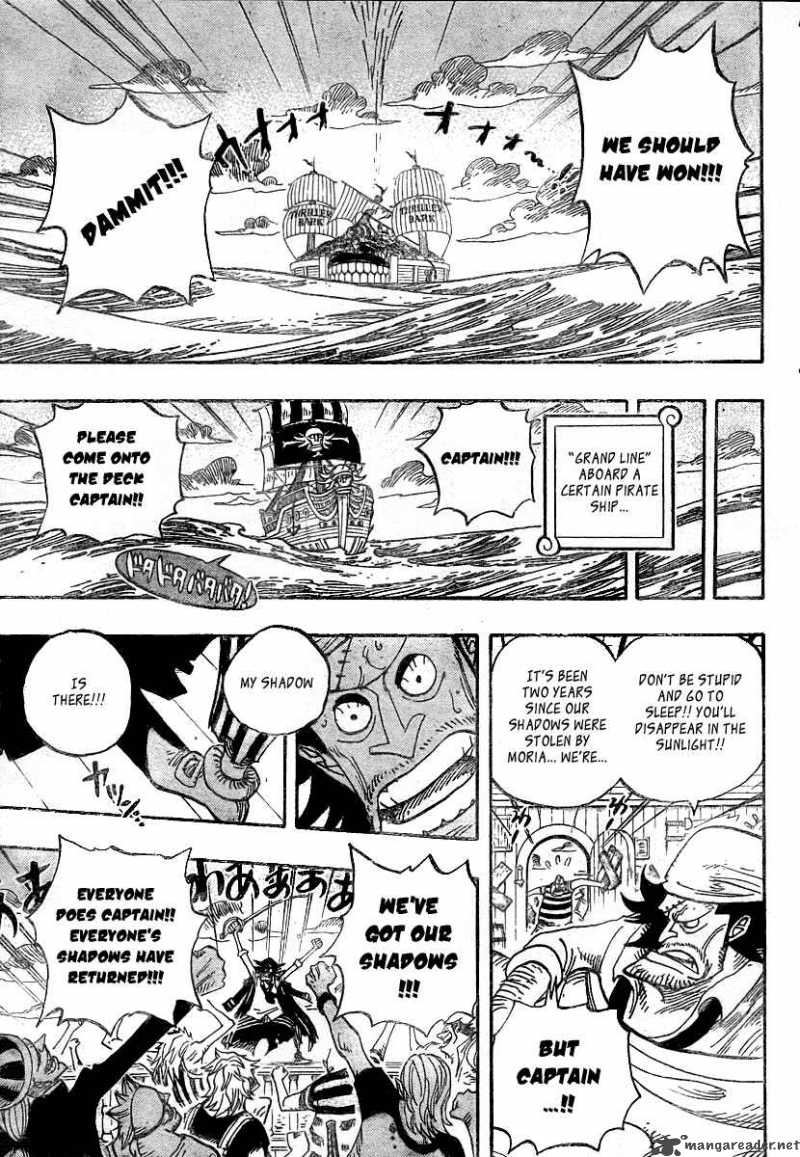 One Piece Manga Chapter 483 page 4 - The End of The Dream