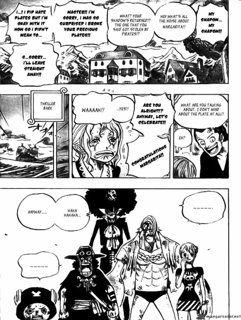 One Piece Manga Chapter 483 page 6 - The End of The Dream