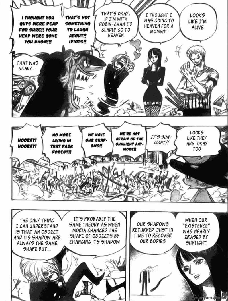 One Piece Manga Chapter 483 page 7 - The End of The Dream
