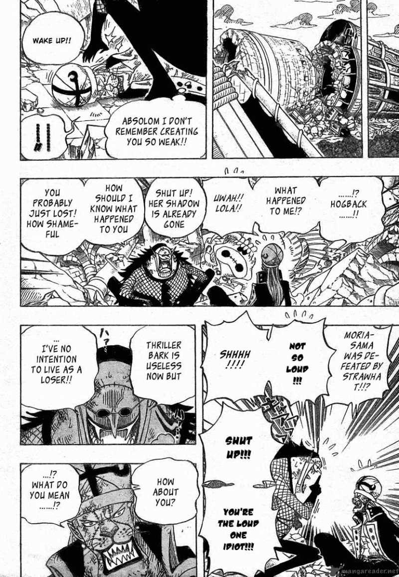 One Piece Manga Chapter 483 page 9 - The End of The Dream