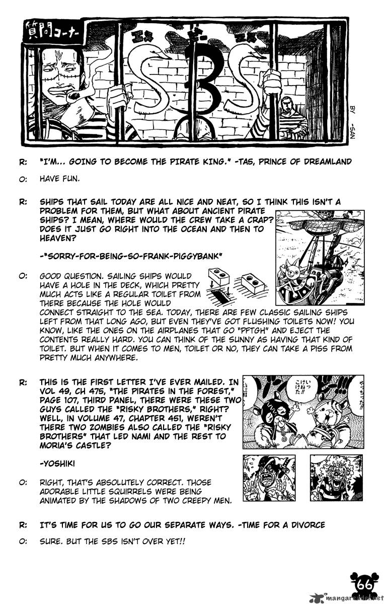 One Piece Manga Chapter 484 page 19 - Squish