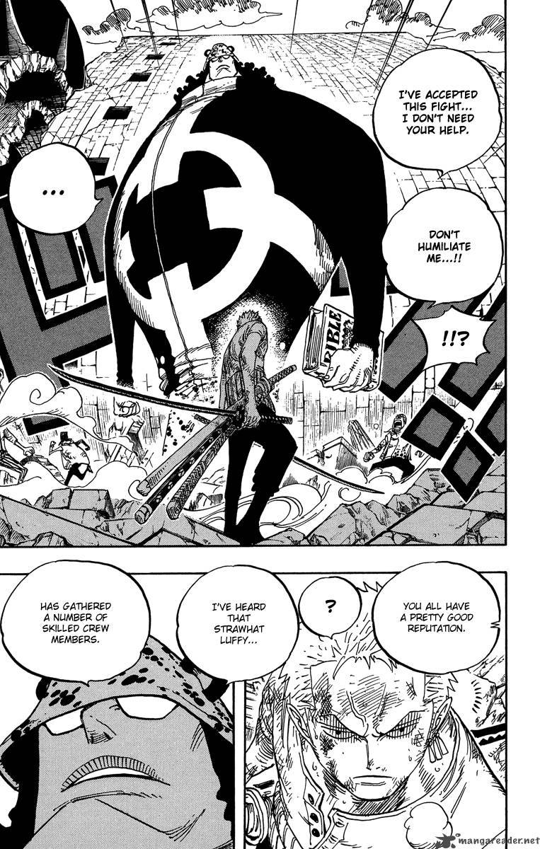 One Piece Manga Chapter 484 page 3 - Squish