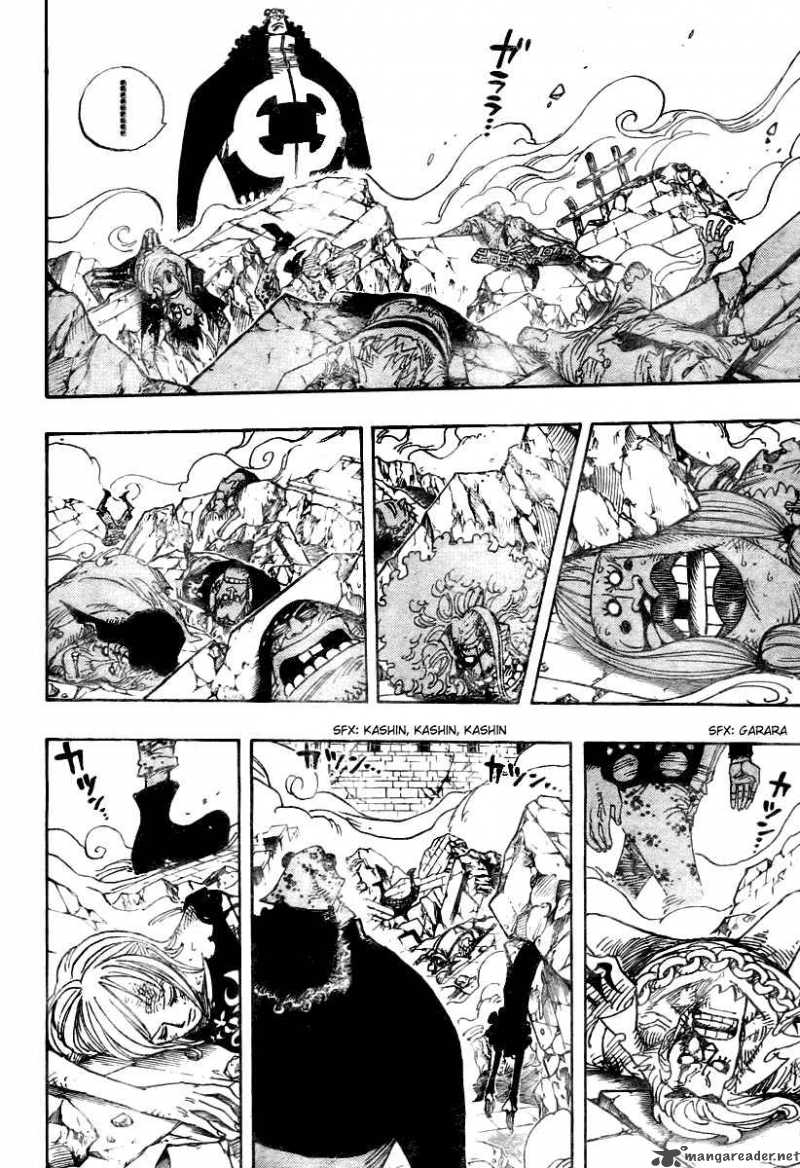 One Piece Manga Chapter 485 page 4 - Straw Hat Pirates - Pirate Hunter Zoro