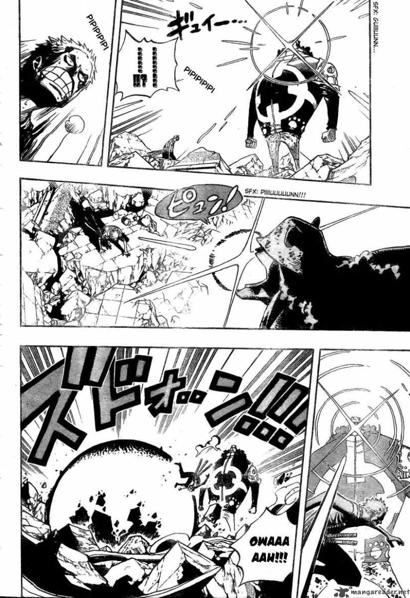 One Piece Manga Chapter 485 page 8 - Straw Hat Pirates - Pirate Hunter Zoro