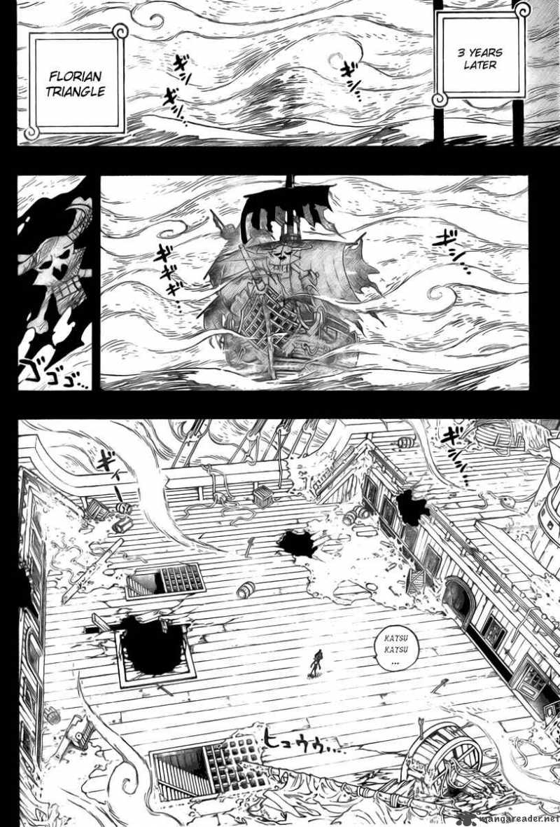 One Piece Manga Chapter 487 page 12 - That Song