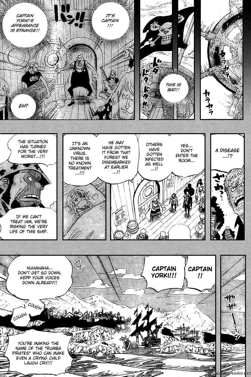 One Piece Manga Chapter 487 page 17 - That Song