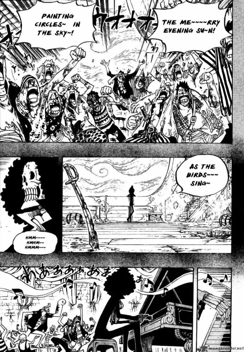 One Piece Manga Chapter 488 page 13 - Song of Life