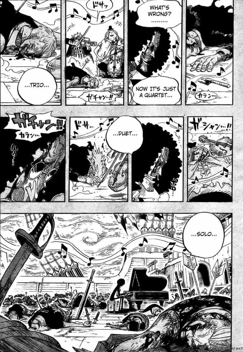 One Piece Manga Chapter 488 page 17 - Song of Life