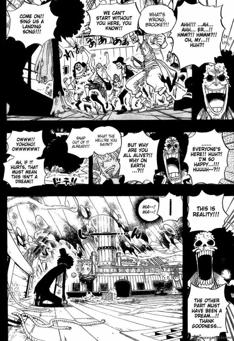 One Piece Manga Chapter 488 page 4 - Song of Life