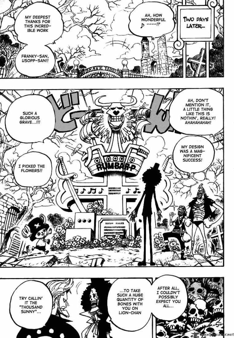 One Piece Manga Chapter 489 page 10 - The Eighth