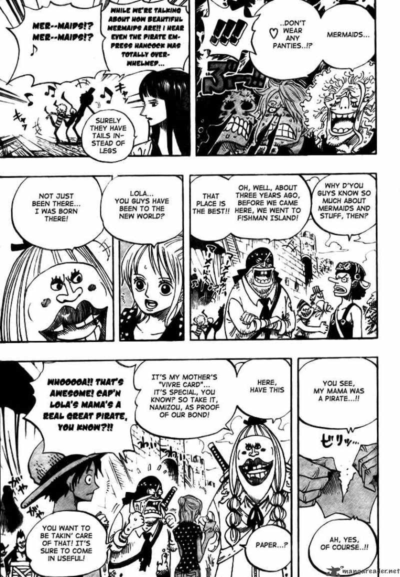 One Piece Manga Chapter 489 page 14 - The Eighth