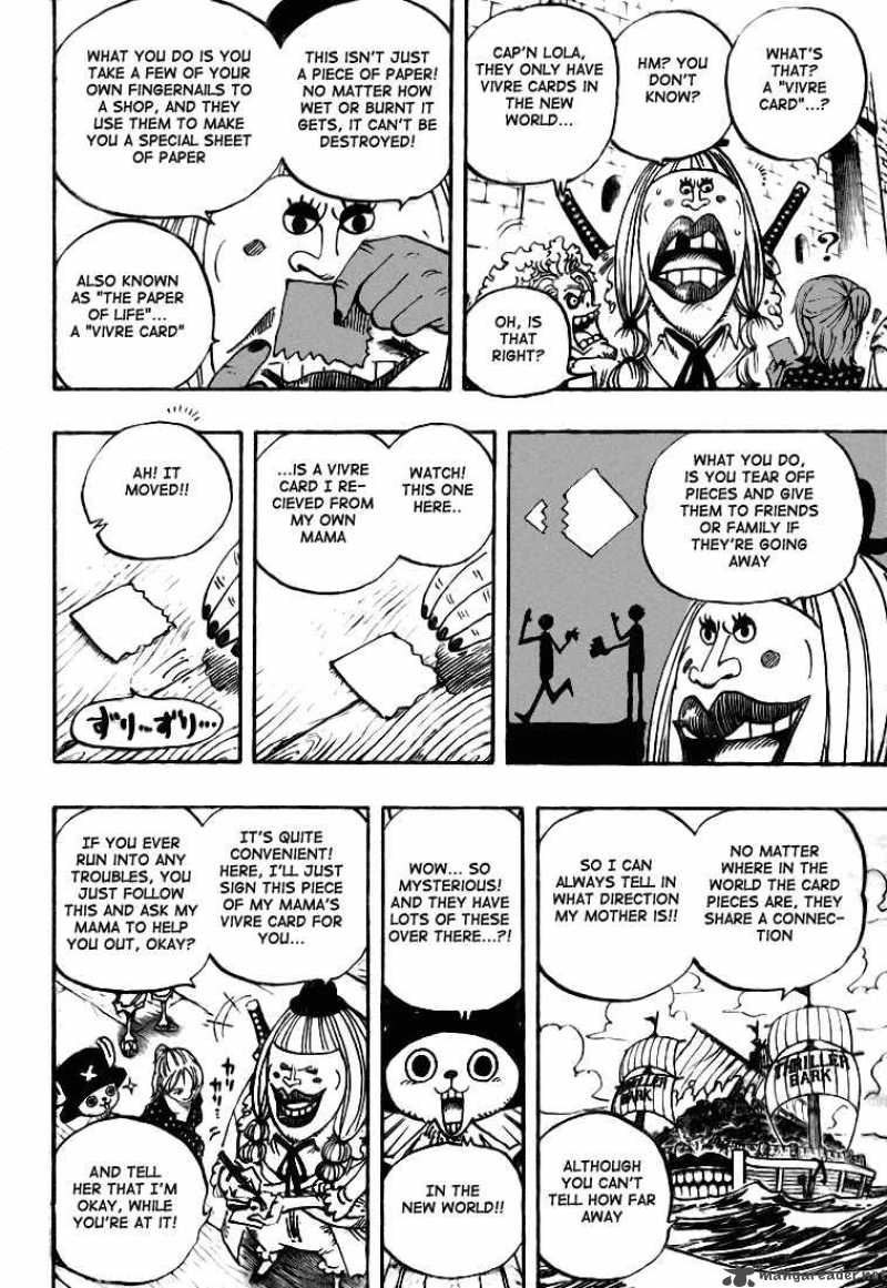 One Piece Manga Chapter 489 page 15 - The Eighth