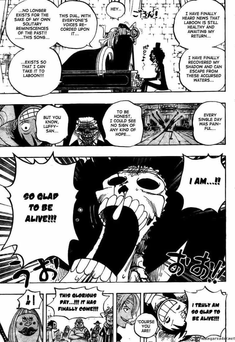 One Piece Manga Chapter 489 page 4 - The Eighth