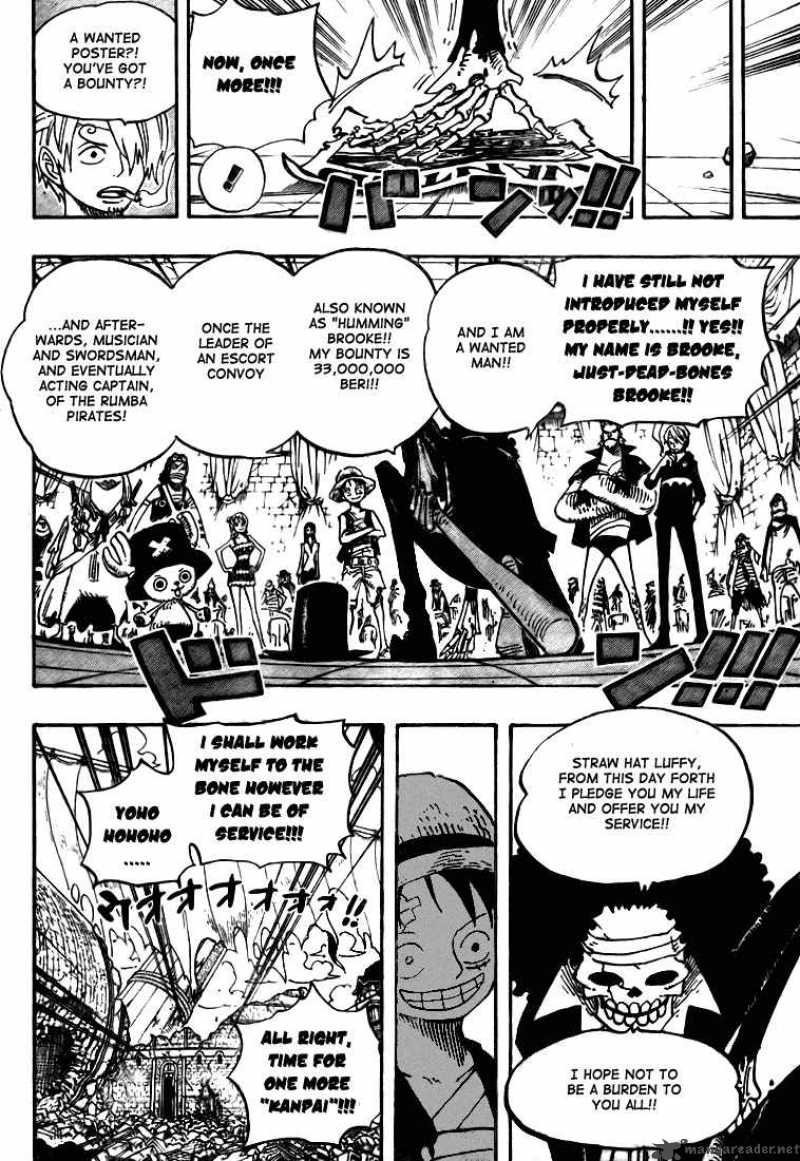One Piece Manga Chapter 489 page 9 - The Eighth