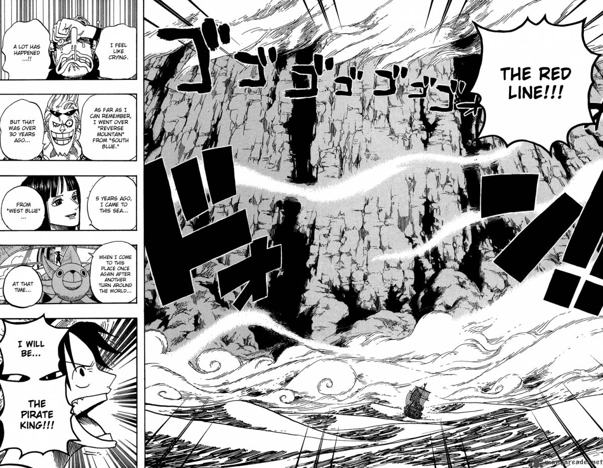 One Piece Manga Chapter 490 page 10 - Arriving Again