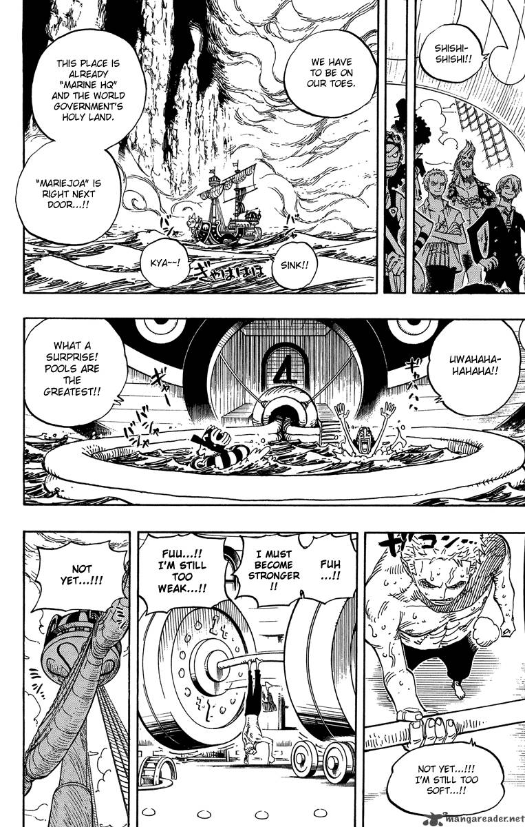 One Piece Manga Chapter 490 page 11 - Arriving Again