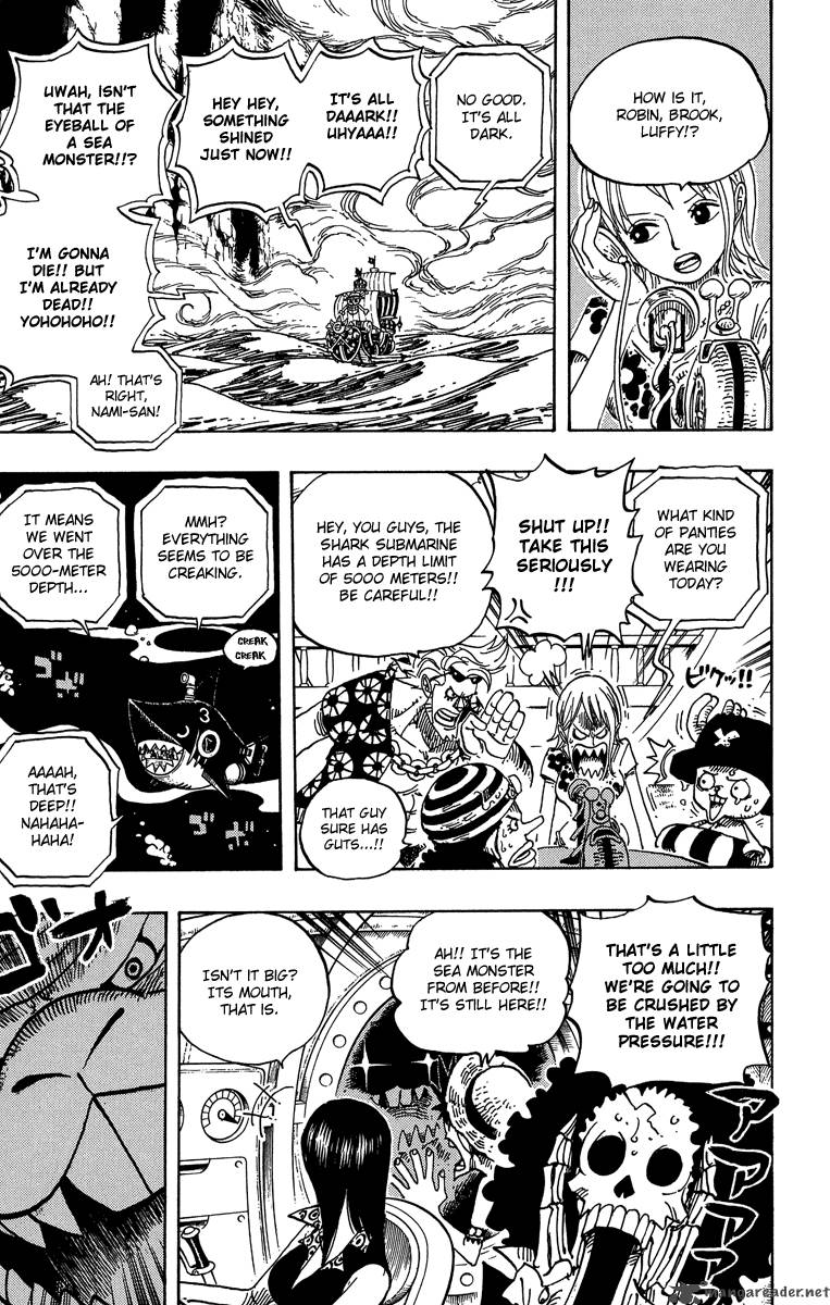 One Piece Manga Chapter 490 page 12 - Arriving Again