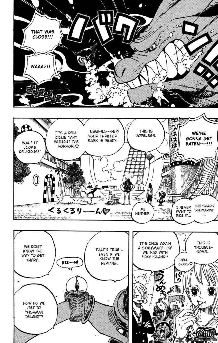One Piece Manga Chapter 490 page 13 - Arriving Again