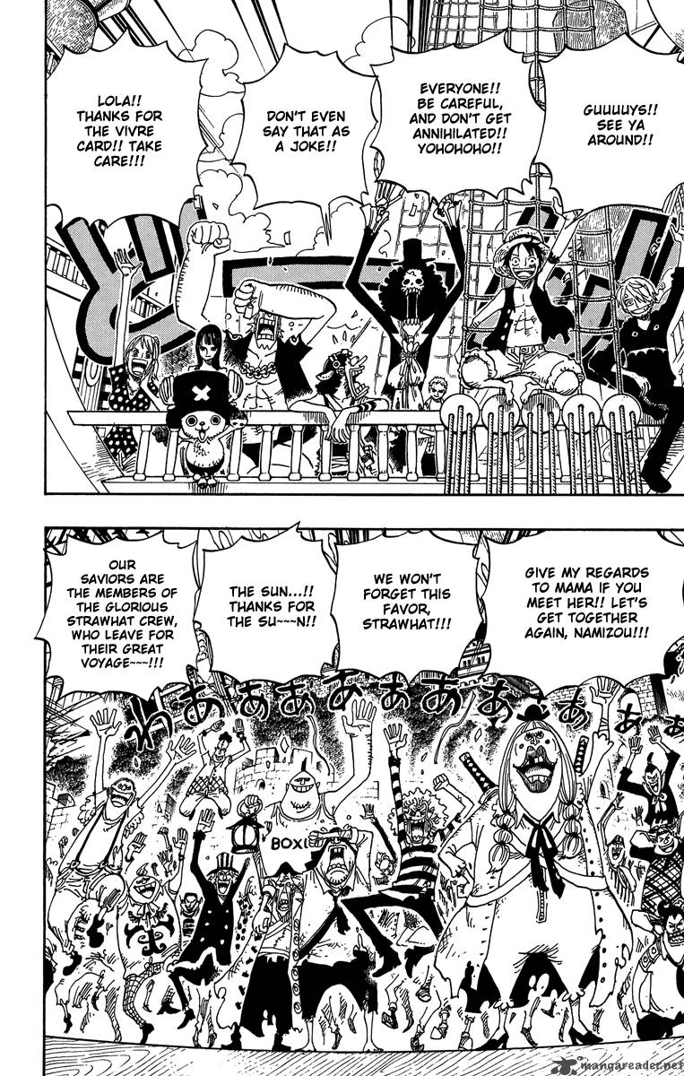 One Piece Manga Chapter 490 page 2 - Arriving Again