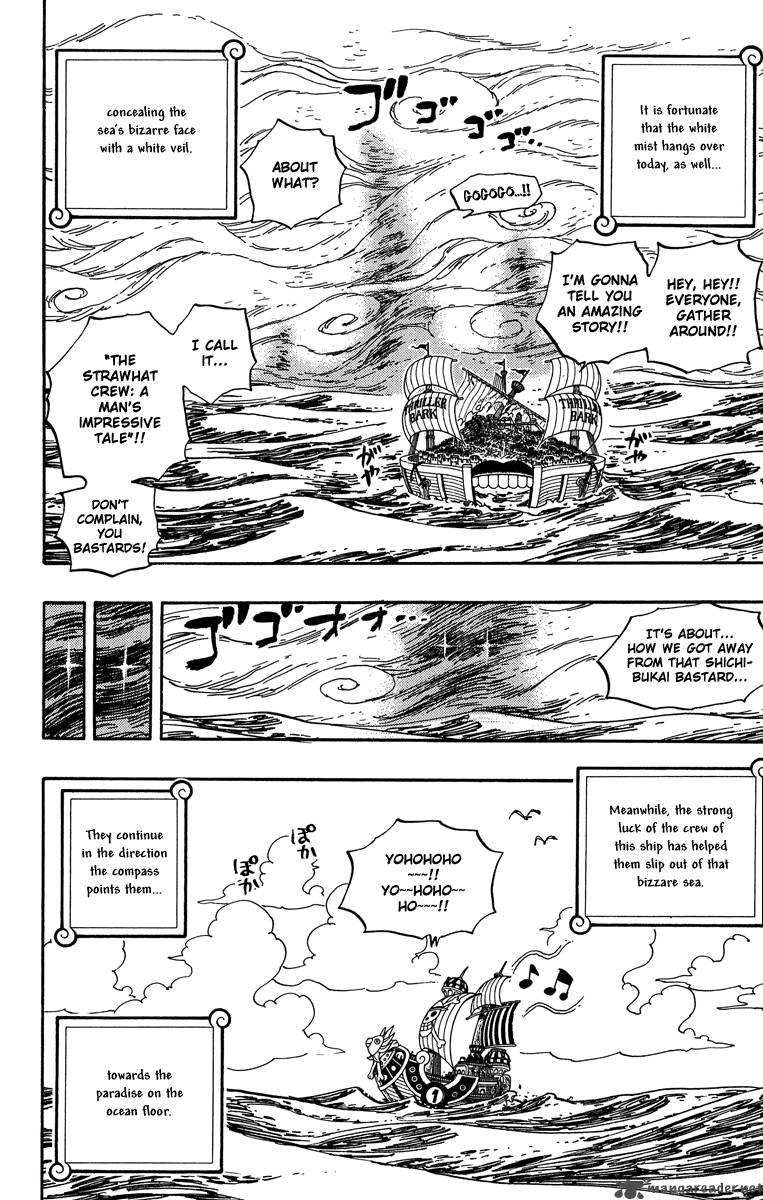 One Piece Manga Chapter 490 page 4 - Arriving Again