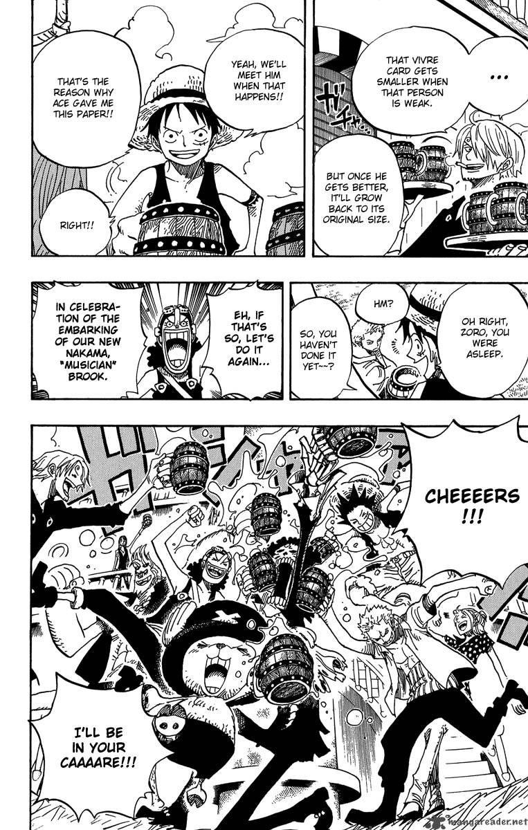 One Piece Manga Chapter 490 page 6 - Arriving Again