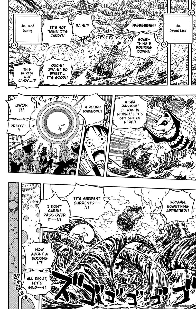 One Piece Manga Chapter 490 page 8 - Arriving Again