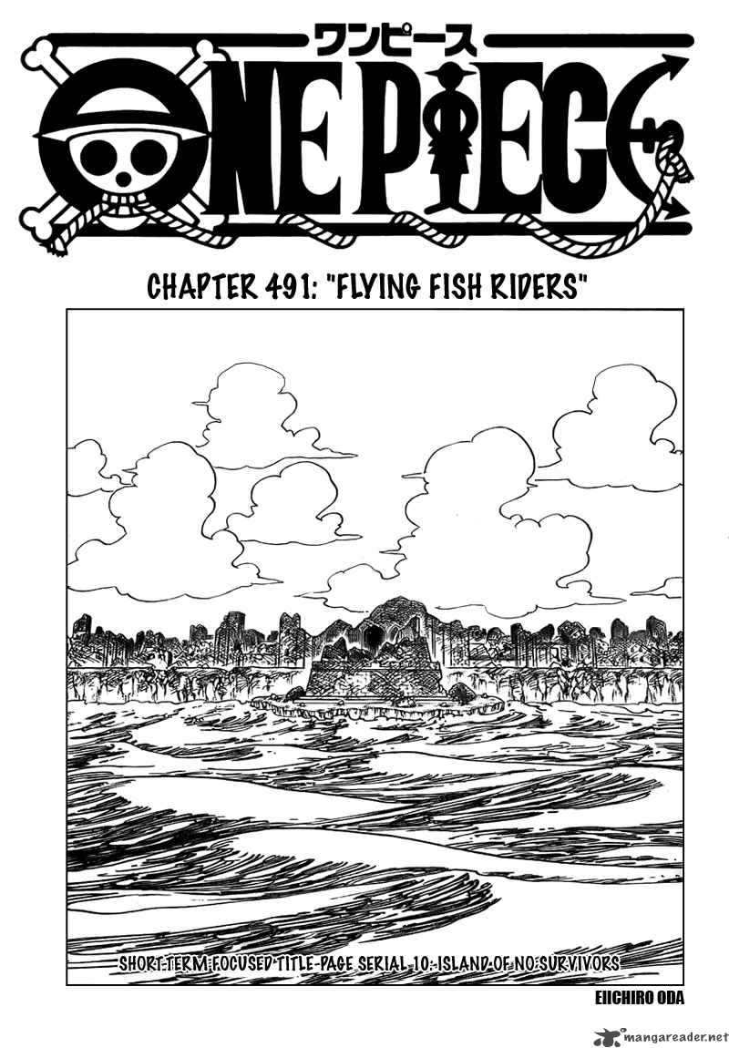 One Piece Manga Chapter 491 page 1 - Flying Fish Riders