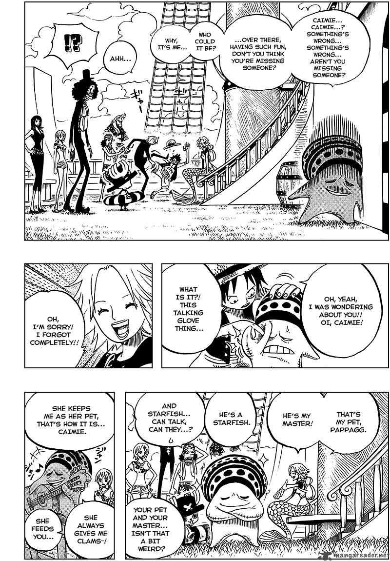 One Piece Manga Chapter 491 page 4 - Flying Fish Riders