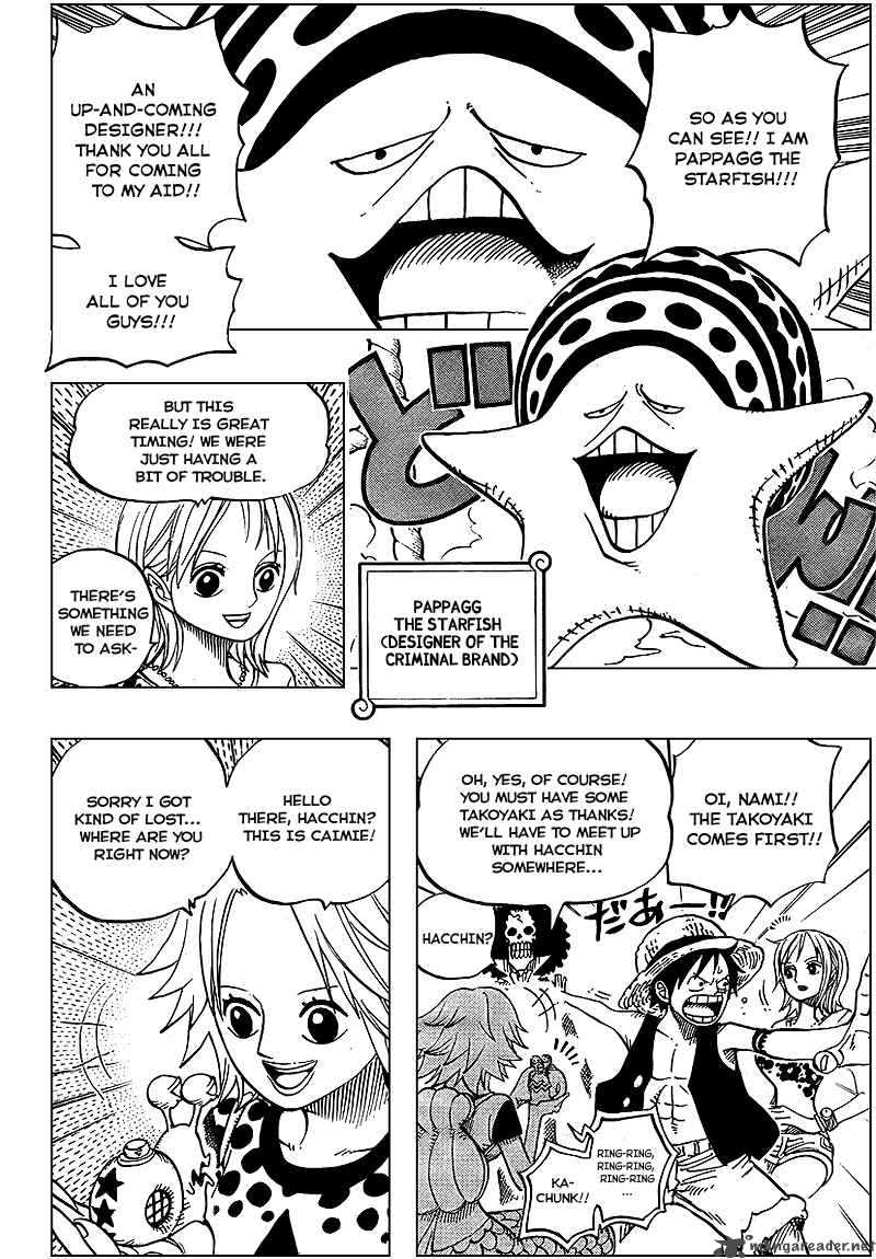 One Piece Manga Chapter 491 page 6 - Flying Fish Riders