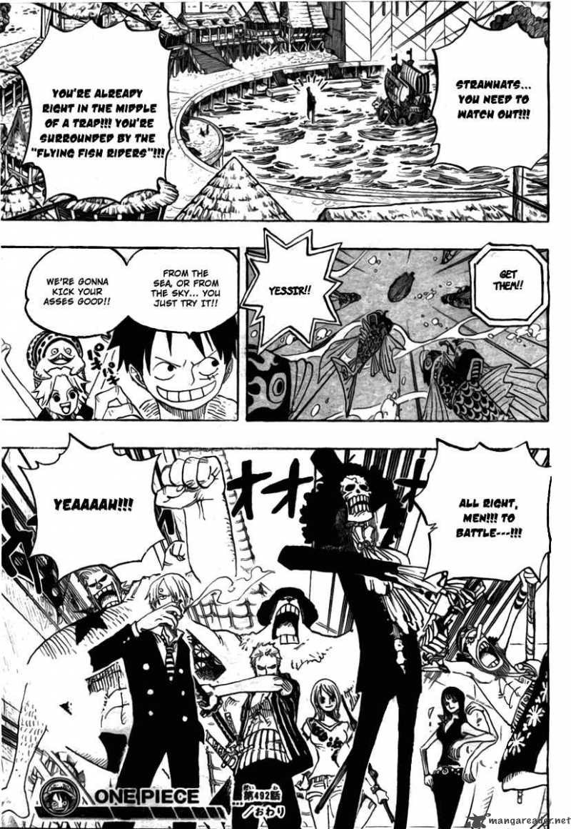 One Piece Manga Chapter 492 page 19 - Iron Mask Duval