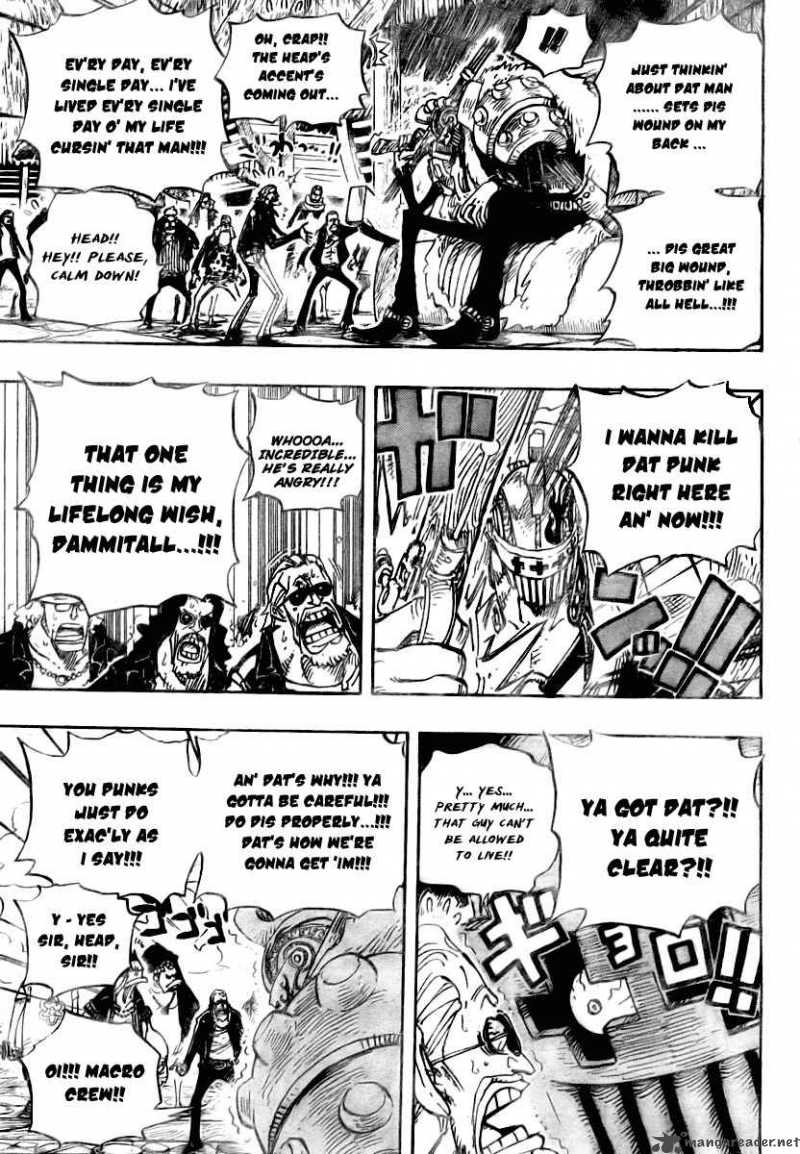 One Piece Manga Chapter 492 page 5 - Iron Mask Duval