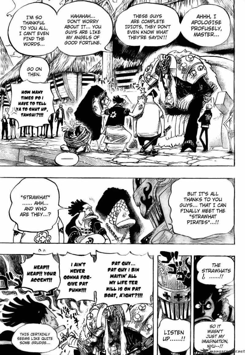 One Piece Manga Chapter 492 page 7 - Iron Mask Duval