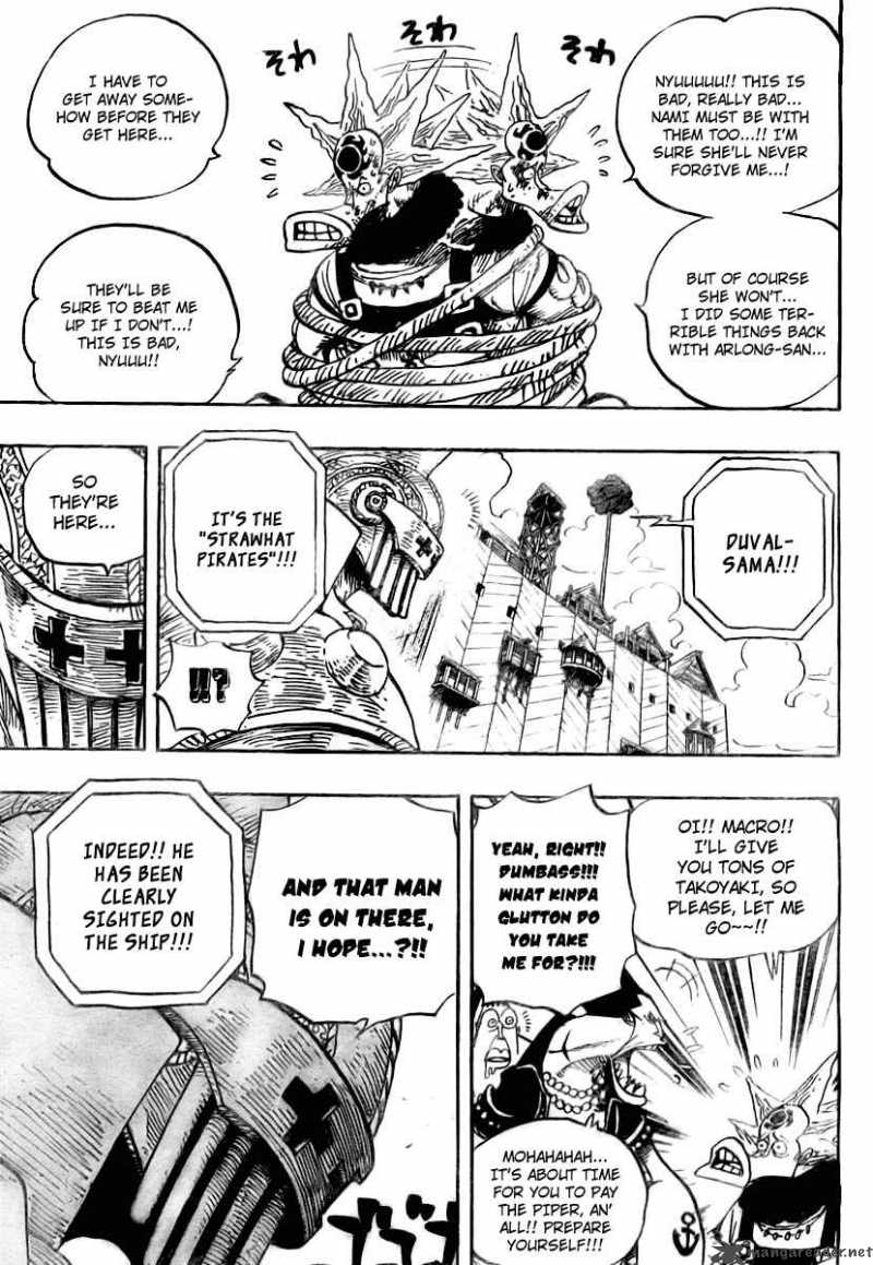One Piece Manga Chapter 492 page 9 - Iron Mask Duval