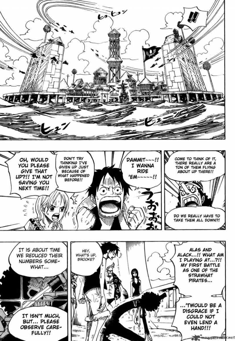 One Piece Manga Chapter 493 page 15 - You Know Me