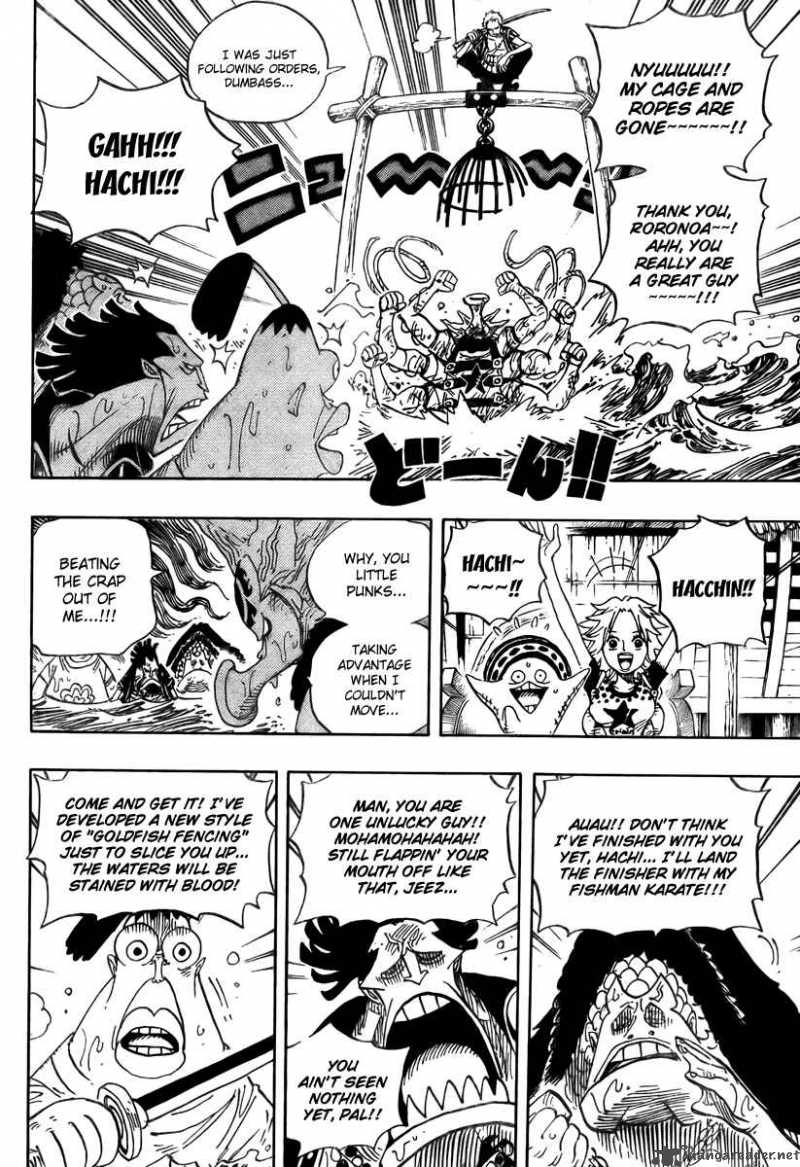 One Piece Manga Chapter 493 page 8 - You Know Me