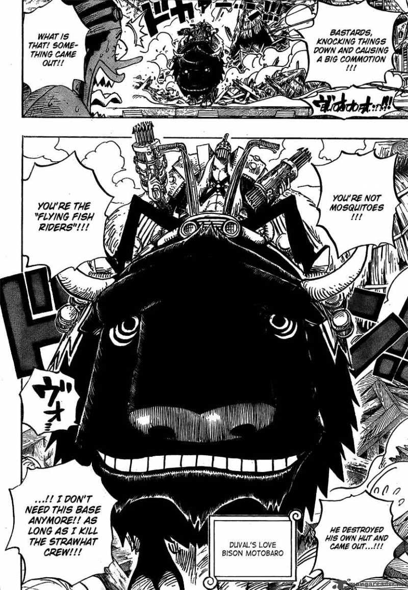 One Piece Manga Chapter 494 page 10 - Duval's Tragedy