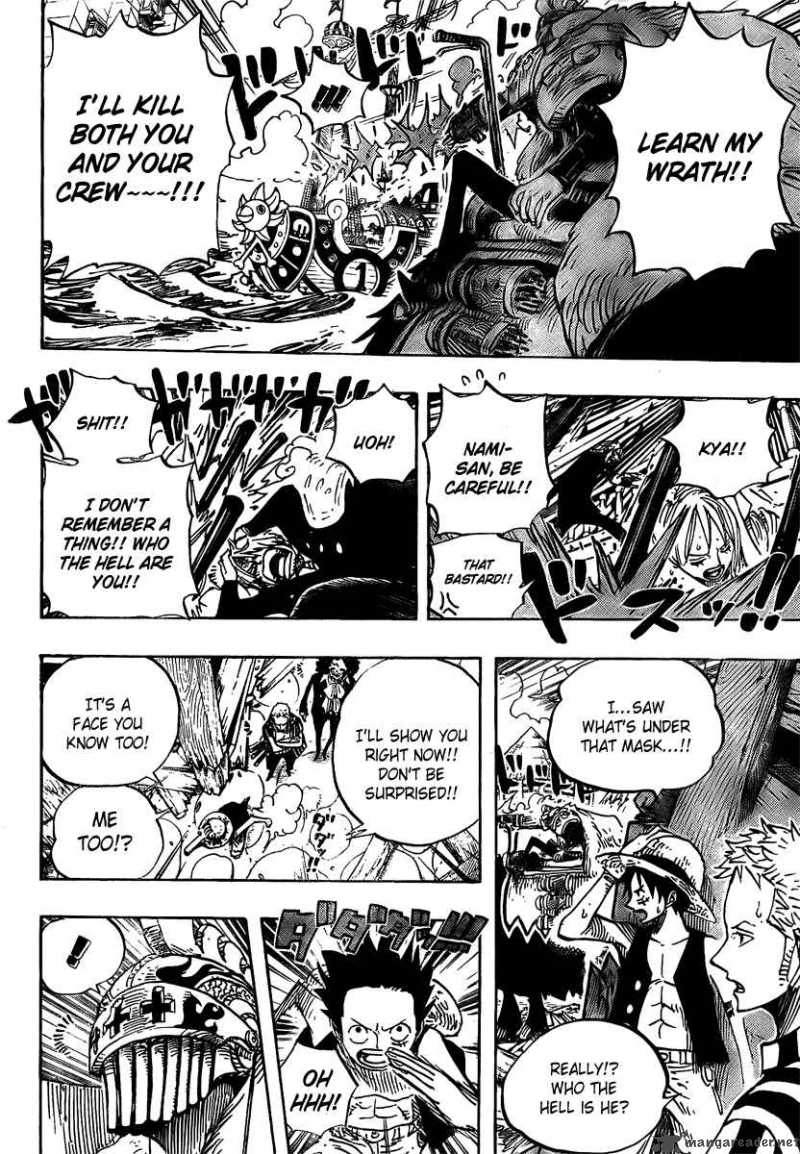 One Piece Manga Chapter 494 page 14 - Duval's Tragedy