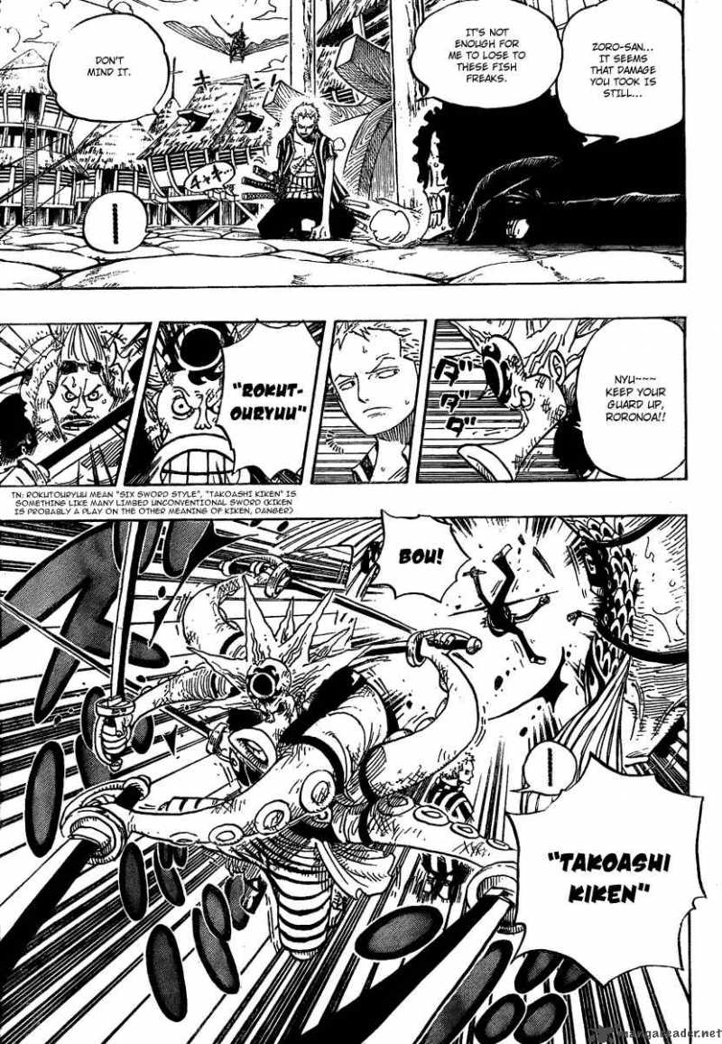 One Piece Manga Chapter 494 page 3 - Duval's Tragedy