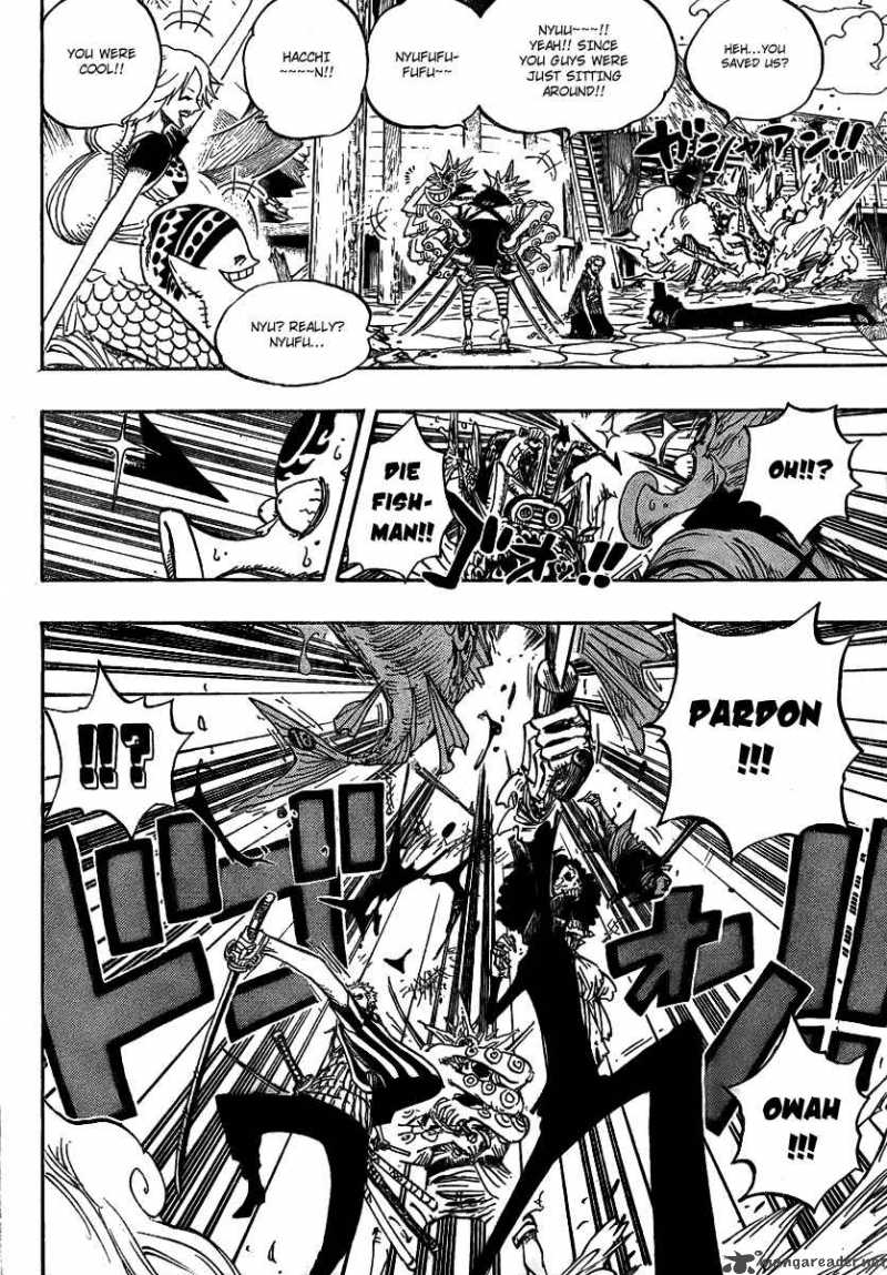 One Piece Manga Chapter 494 page 4 - Duval's Tragedy